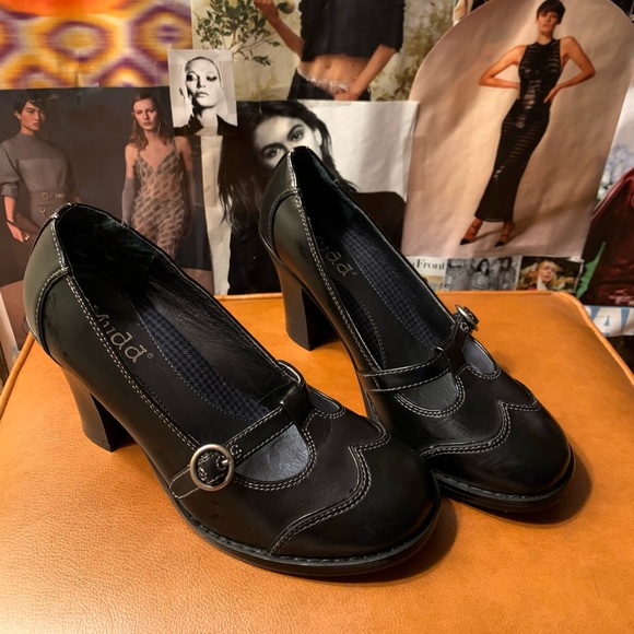 Y2K Mudd Pepper Heels - Picture 1 of 5